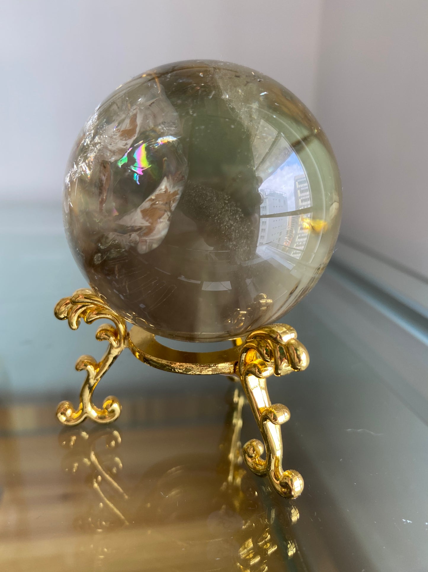 黃水晶球 Citrine Sphere