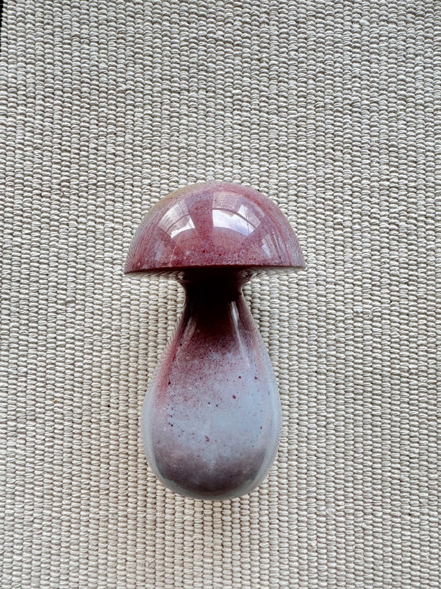 海洋碧玉粉紅大磨菇 Ocean Jasper Big Mushroom in Pink