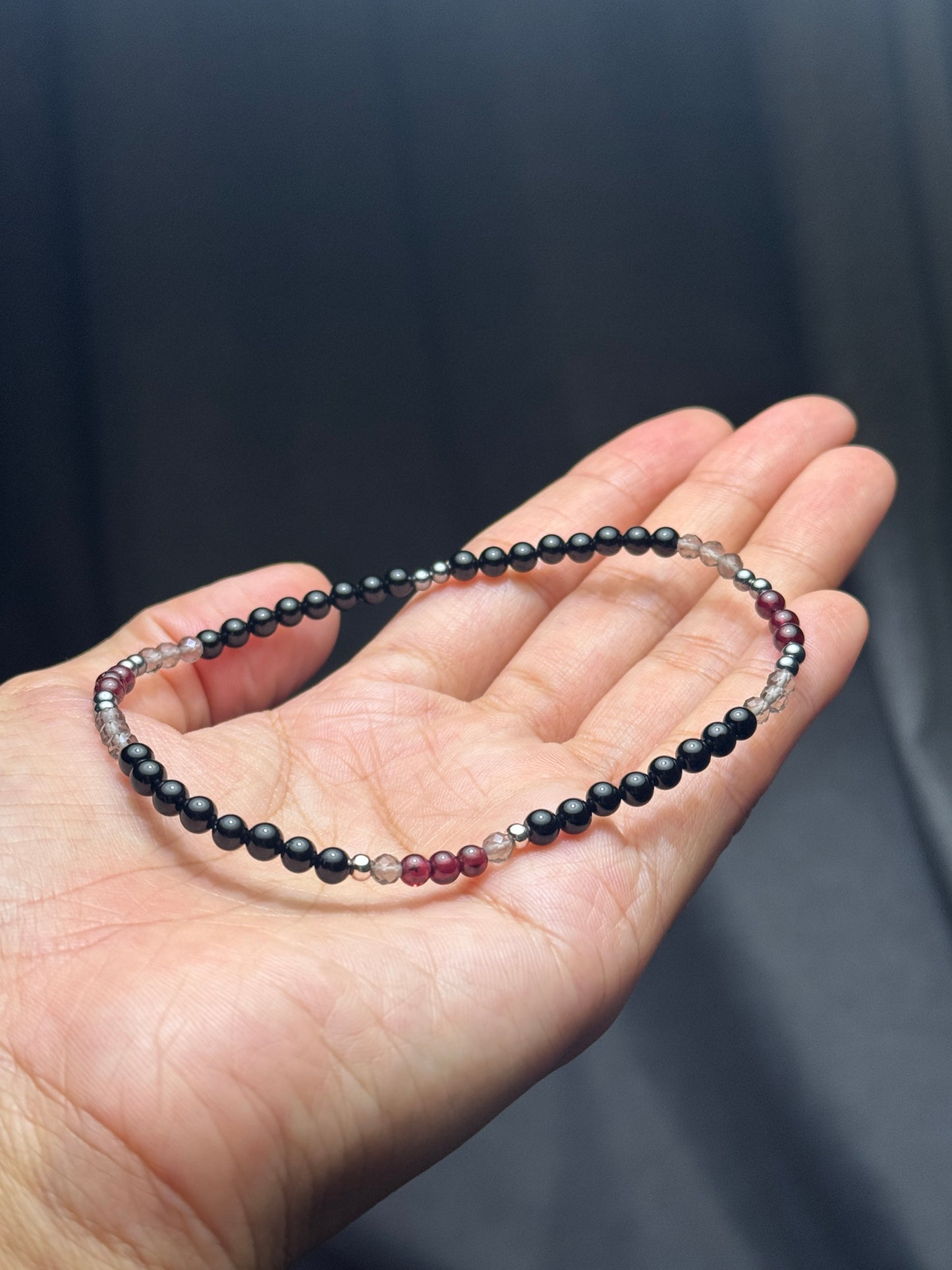 黑電氣石戰士腳鏈Warrior Anklet
