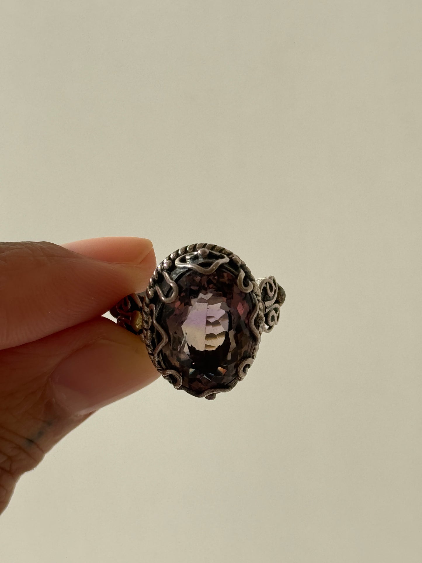 紫黃晶戒指Ametrine Ring