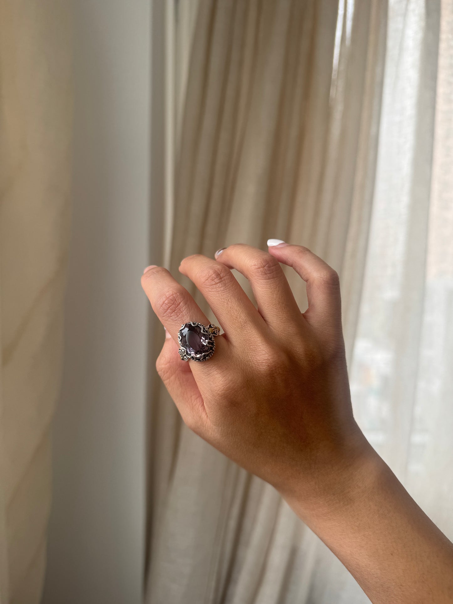 紫黃晶戒指Ametrine Ring