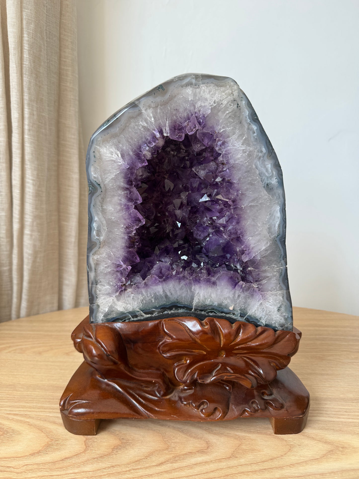 大牙仔紫晶洞#4 Amethyst Geode#4
