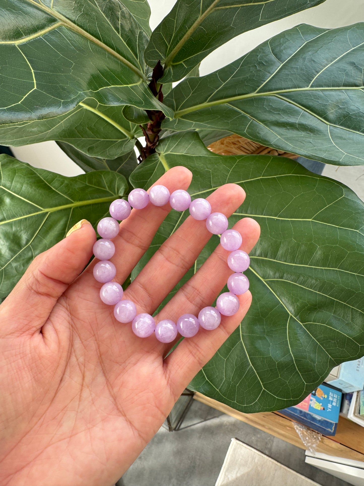紫鋰輝石手串Kunzite Bracelet10mm