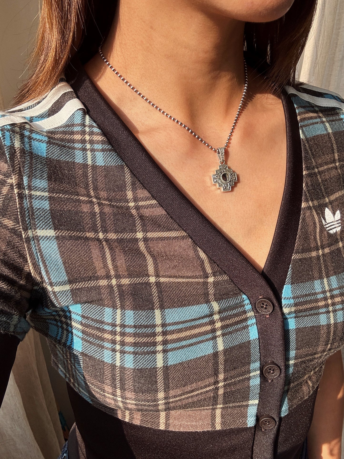 印加十字架青金石吊咀Inca Cross Lapis Lazuli Pendent