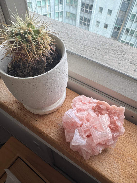 粉紅鹽晶Pink Halite #1