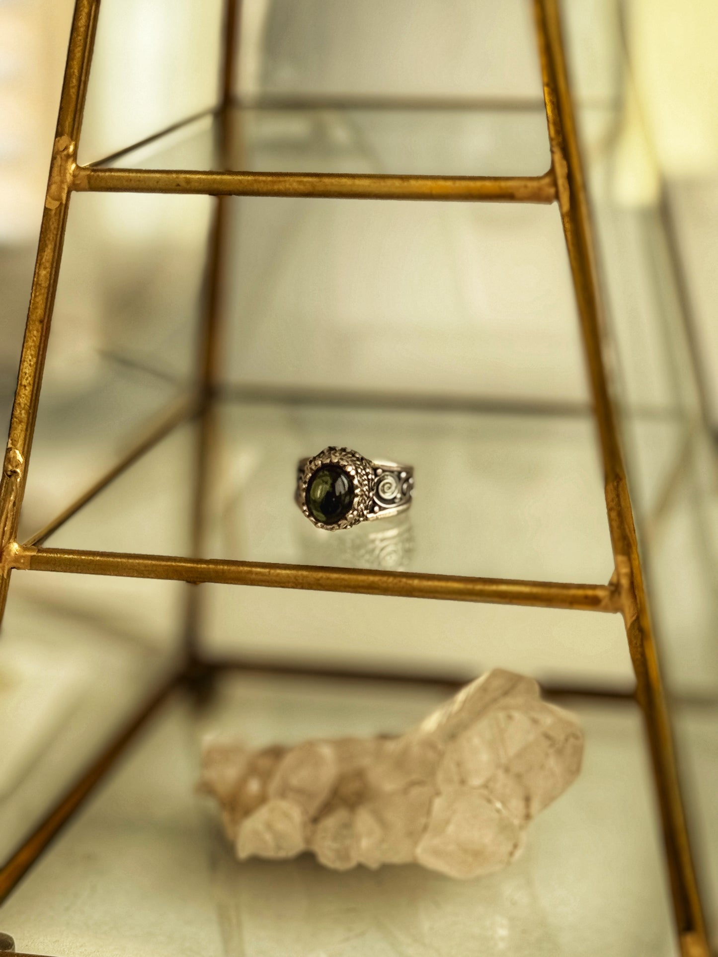 綠碧壐戒指Green Tourmaline Ring