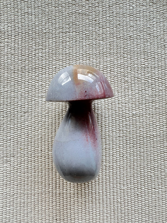 海洋碧玉粉紅大磨菇 Ocean Jasper Big Mushroom in Pink