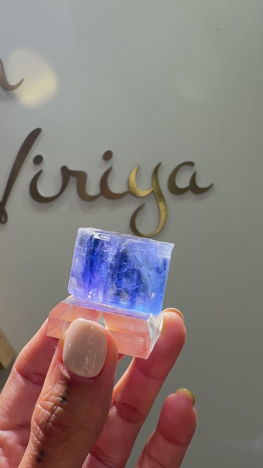 藍色鹽晶 Blue Halite#6