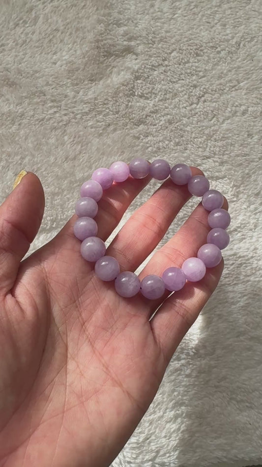 紫鋰輝石手串Kunzite Bracelet10mm