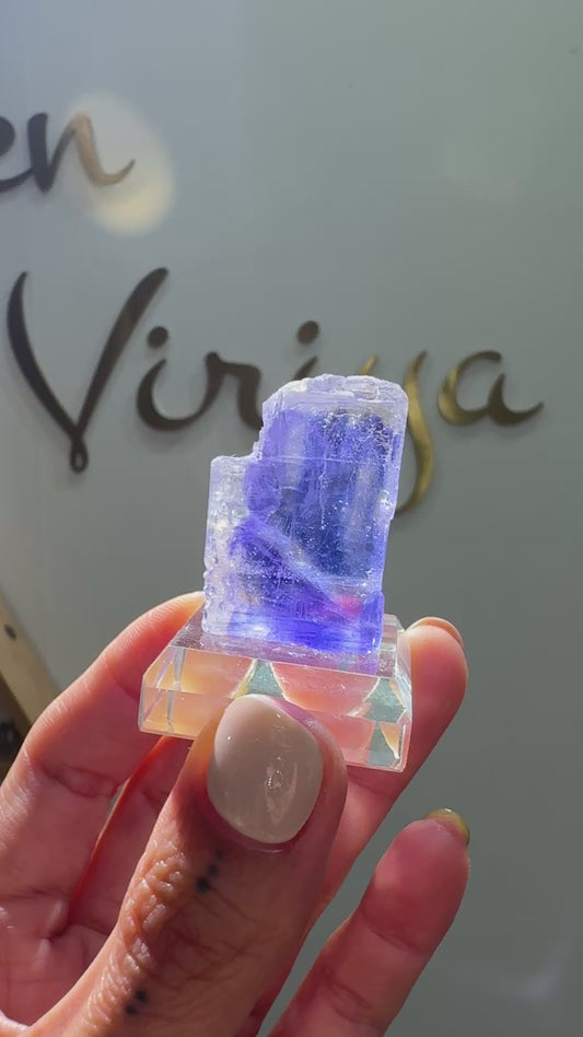 藍色鹽晶Blue Halite #5